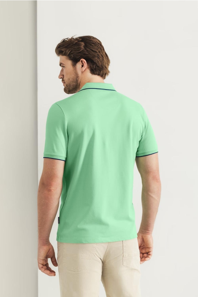 PIQUE POLO MET STREEPDETAILS 46115400 3400